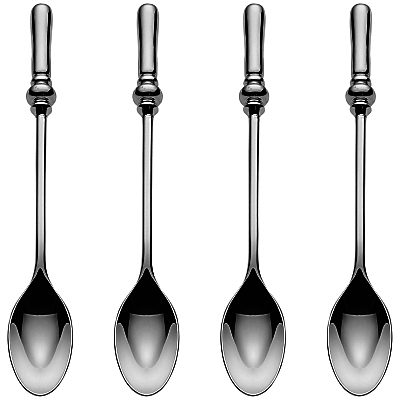 Alessi Dressed Coffee Spoons, Stainless Steel, Set of 4
